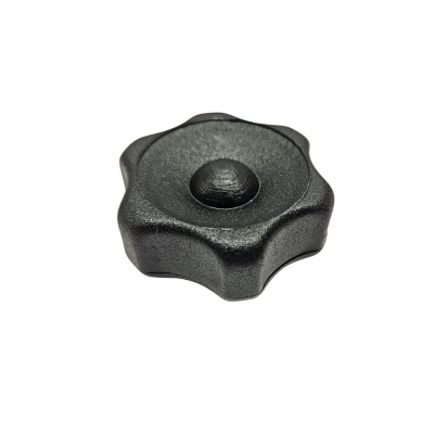 Nakrętka do uchwytu budki w wózkach dziecięcych (do grzechotki z zębatką) fi 6mm (70382)